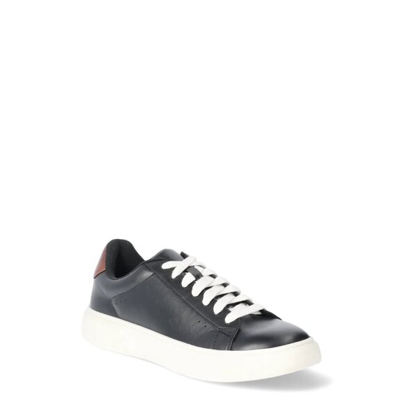 George Men's Grahamm Court Shoes, Size 11, Medium Width, Lace Up, Black, - Picture 1 of 5